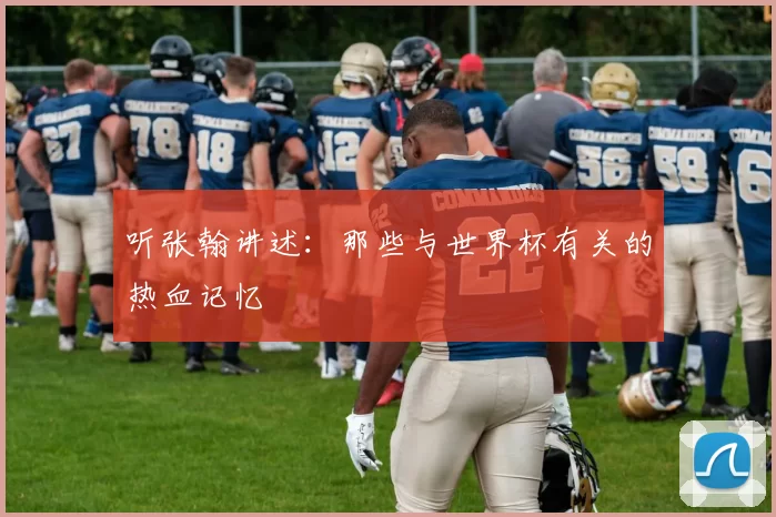 听张翰讲述:那些与世界杯有关的热血记忆