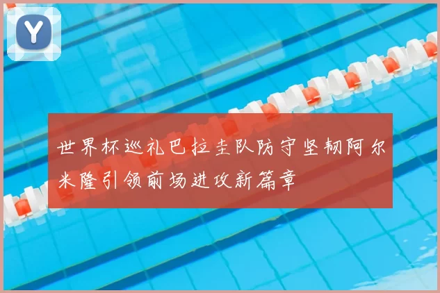 世界杯巡礼巴拉圭队防守坚韧阿尔米隆引领前场进攻新篇章